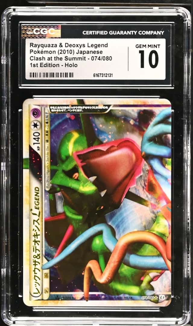 Rayquaza & Deoxys LEGEND