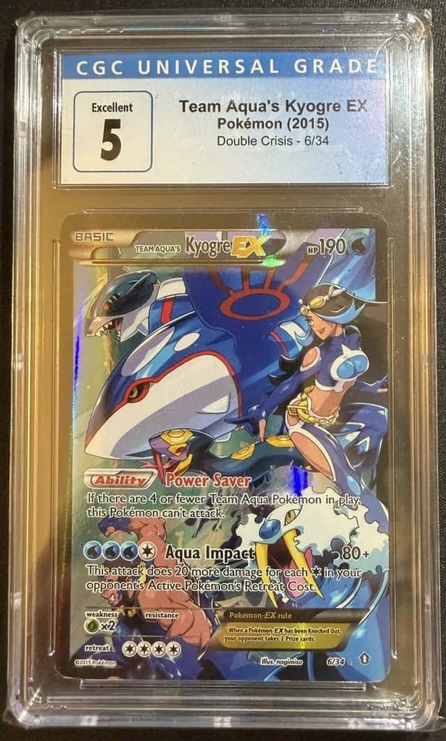 Team Aqua's Kyogre EX