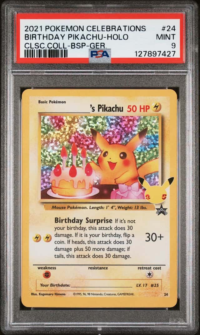 Birthday Pikachu