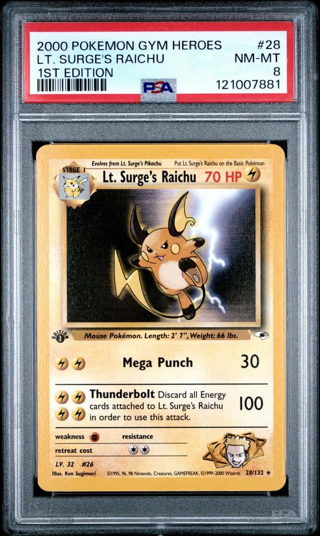 Lt. Surge's Raichu