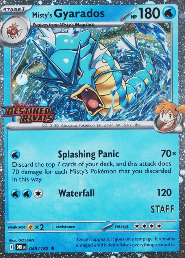 Non-Holo · Prerelease · Staff