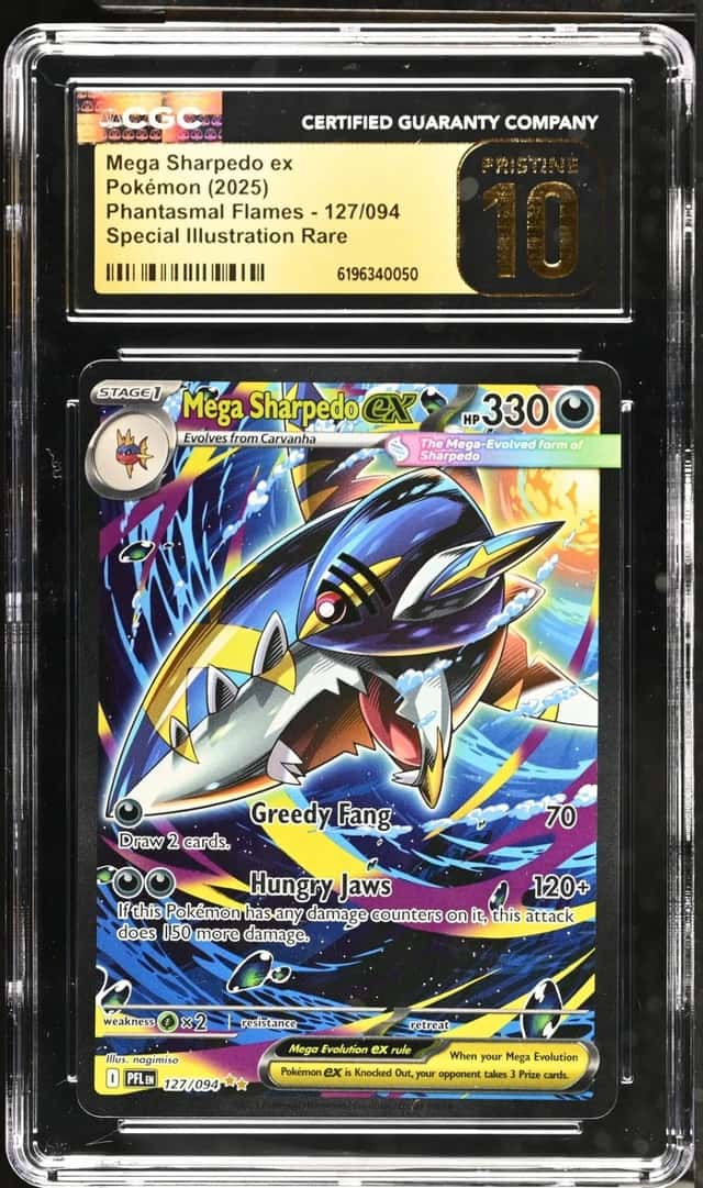 MEGA SHARPEDO ex