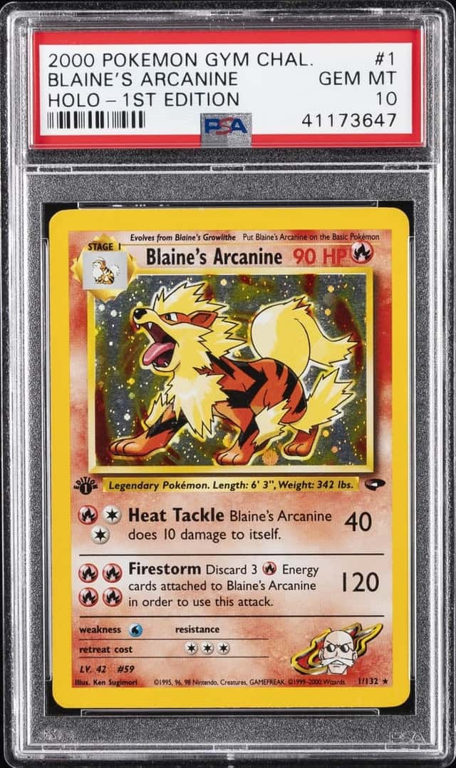 Blaine's Arcanine