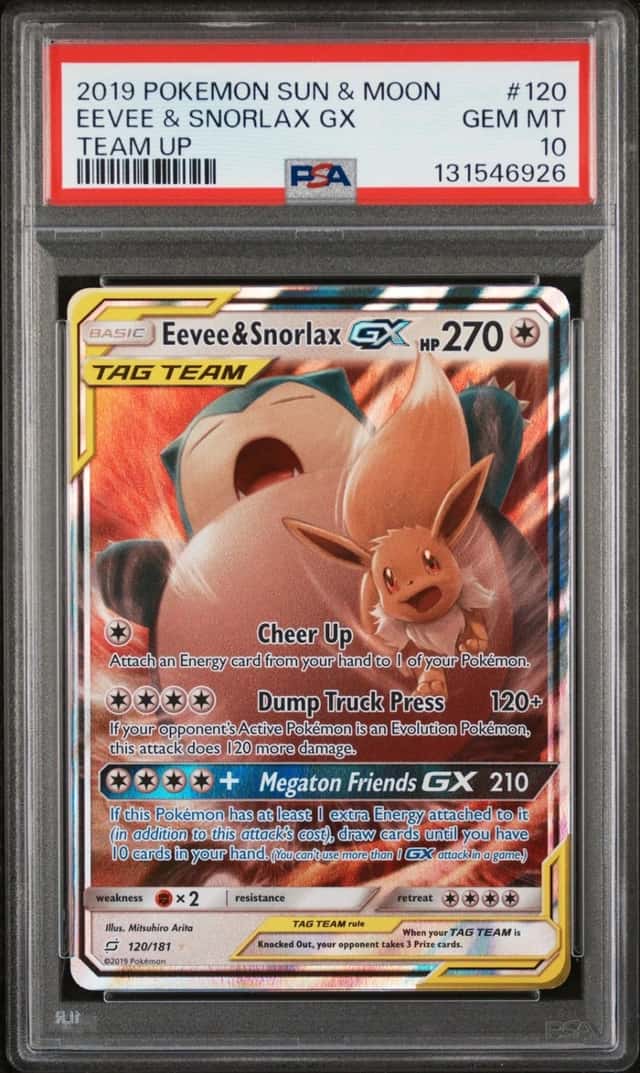 Eevee & Snorlax GX