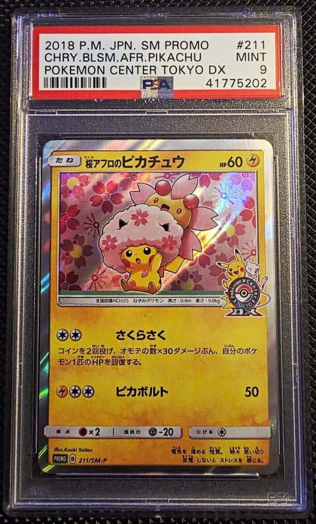 Cherry Blossom Afro Pikachu