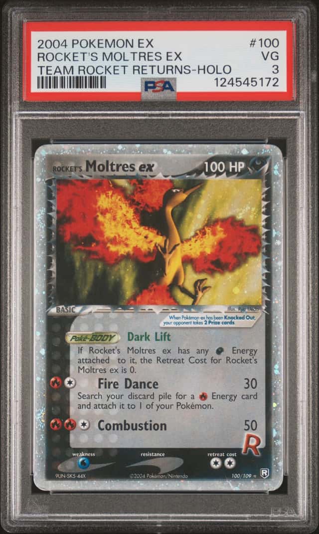 Rocket's Moltres EX