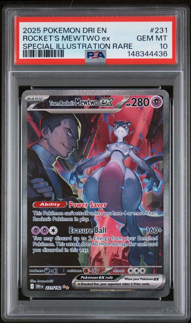 ROCKET'S MEWTWO ex