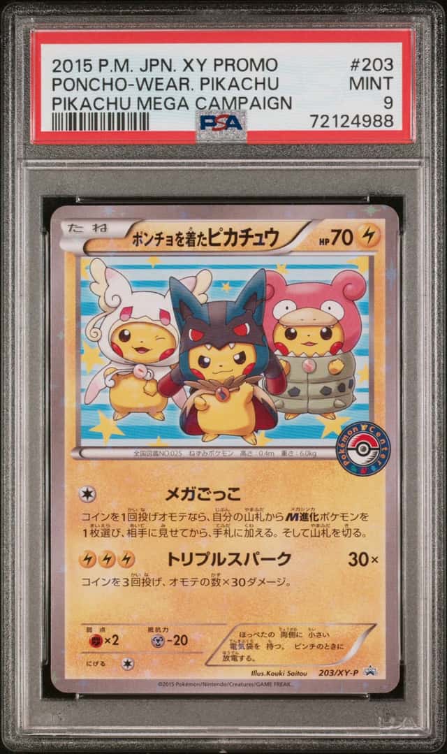 Poncho-Wear Pikachu