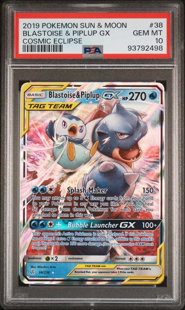 Blastoise & Piplup GX
