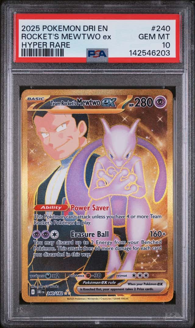 ROCKET'S MEWTWO ex
