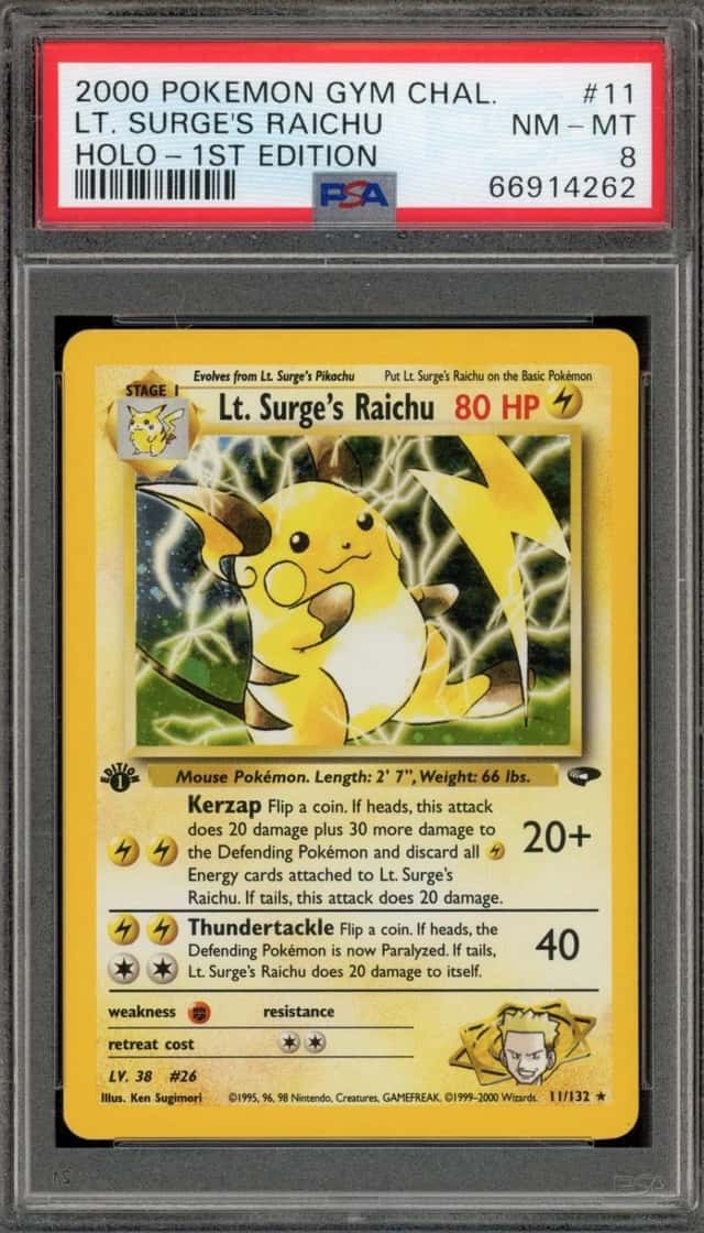Lt. Surge's Raichu