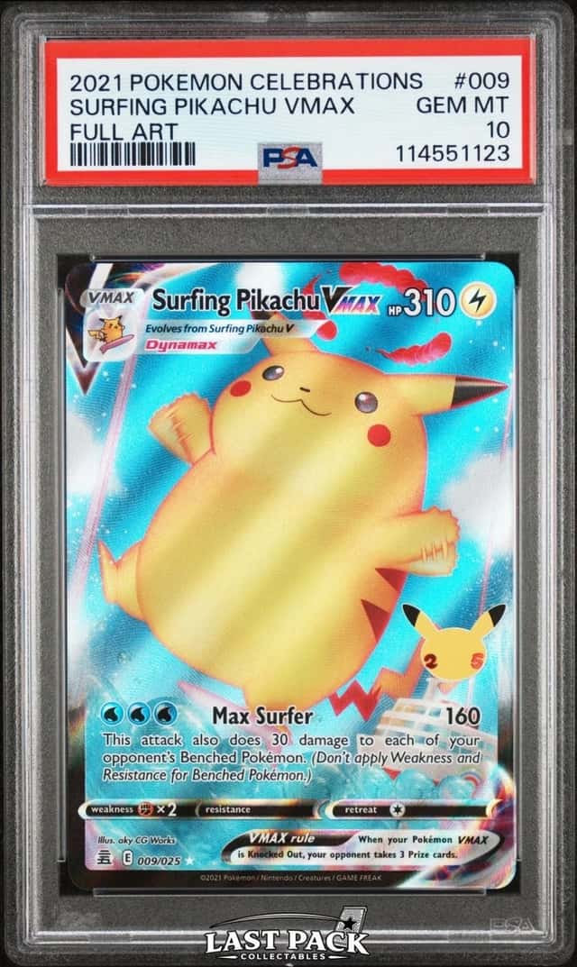 Surfing Pikachu VMAX