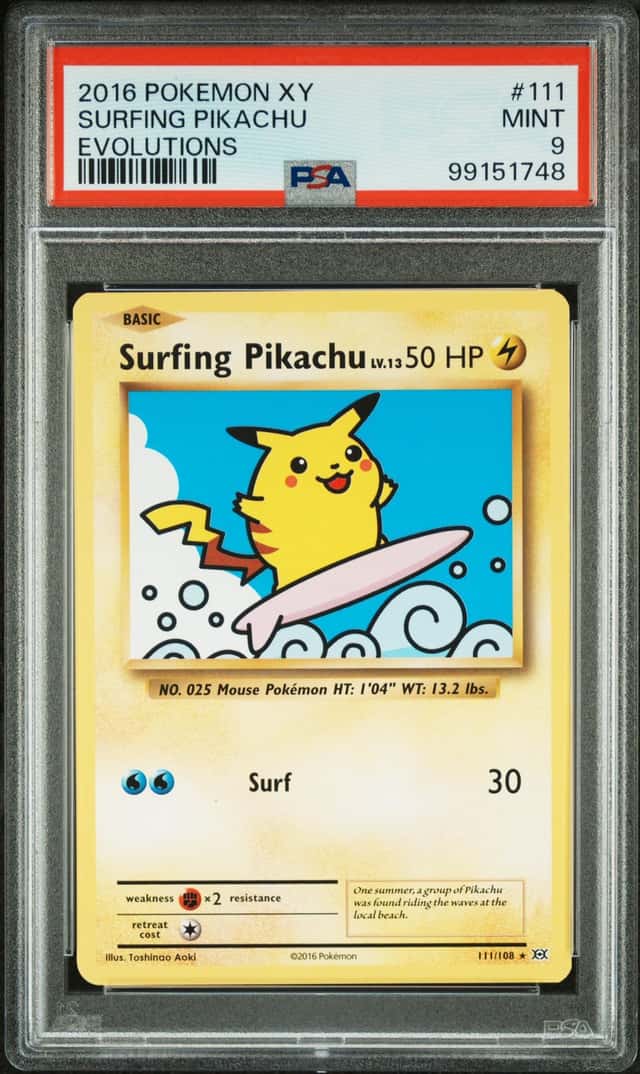 Surfing Pikachu
