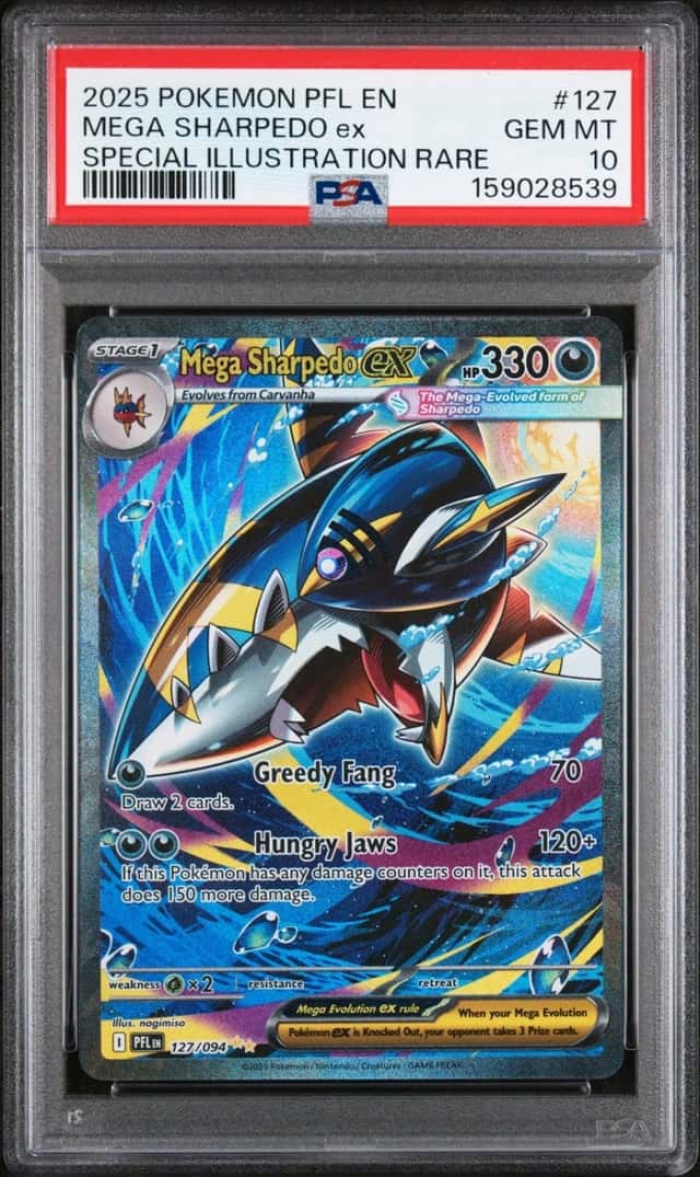 MEGA SHARPEDO ex