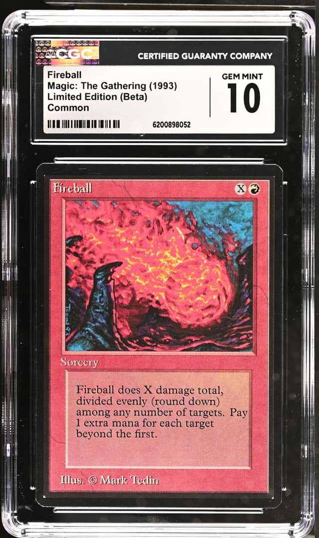 Magic: The Gathering Fireball Limited Edition (Beta)...