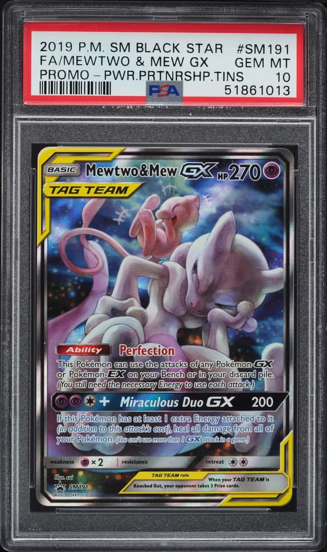 Mewtwo & Mew GX