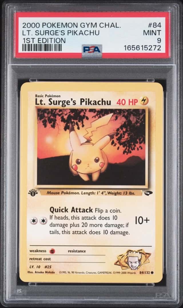 Lt. Surge's Pikachu