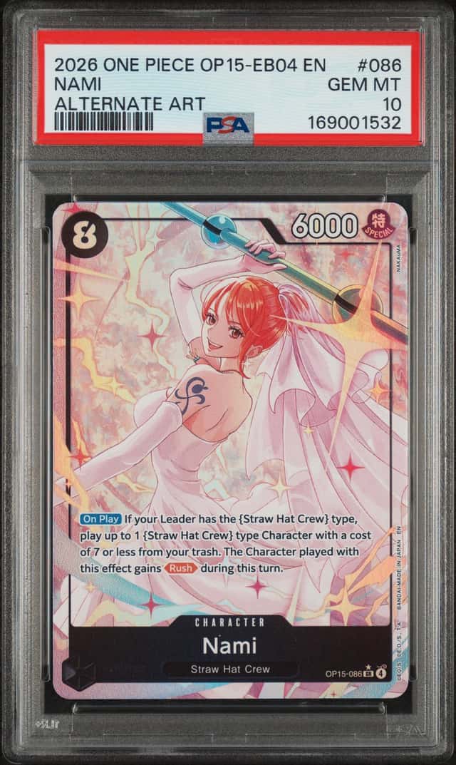 Nami (OP15-086) (Alternate Art) OP15-086 Adventure on Kami's Island Foil