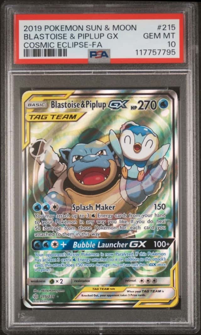 Blastoise & Piplup GX