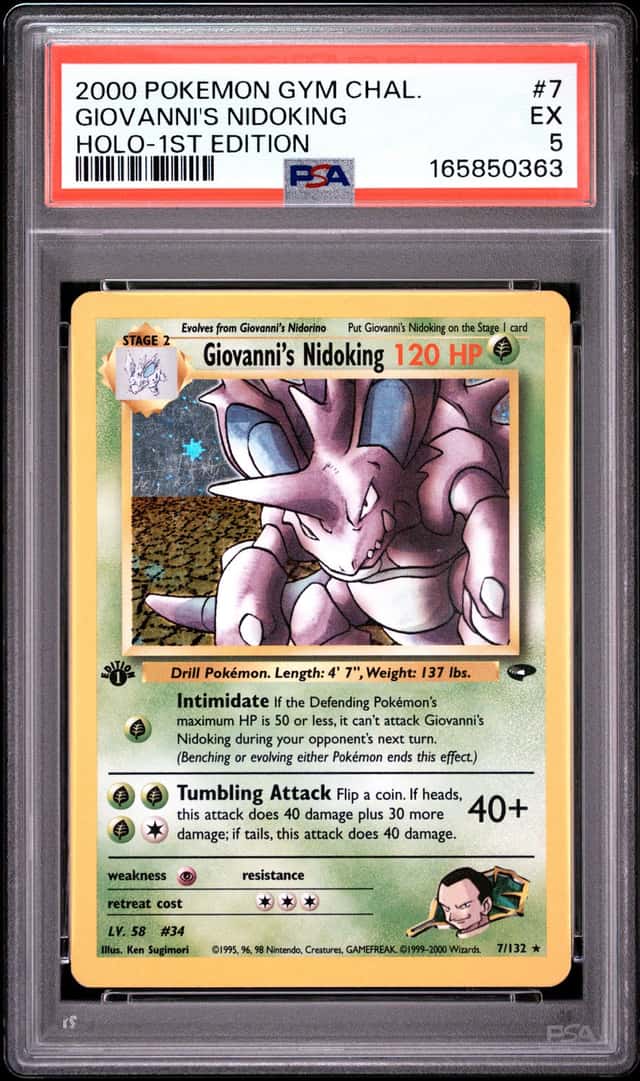 Giovanni's Nidoking