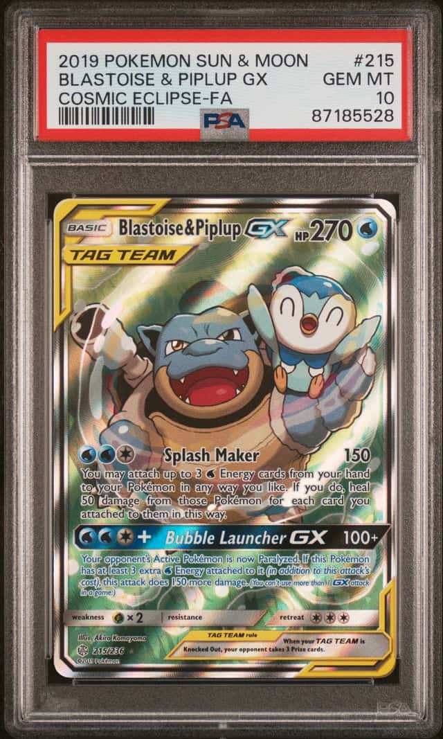 Blastoise & Piplup GX