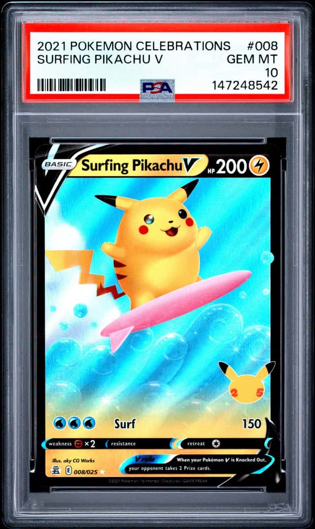 Surfing Pikachu V