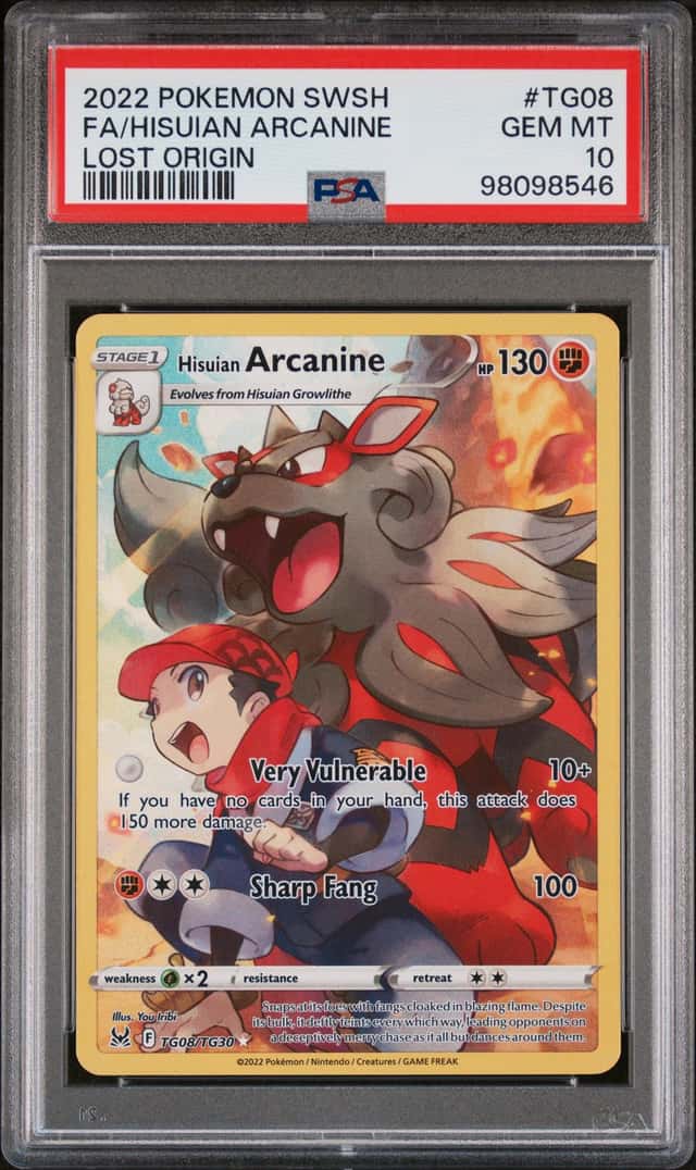 Hisuian Arcanine