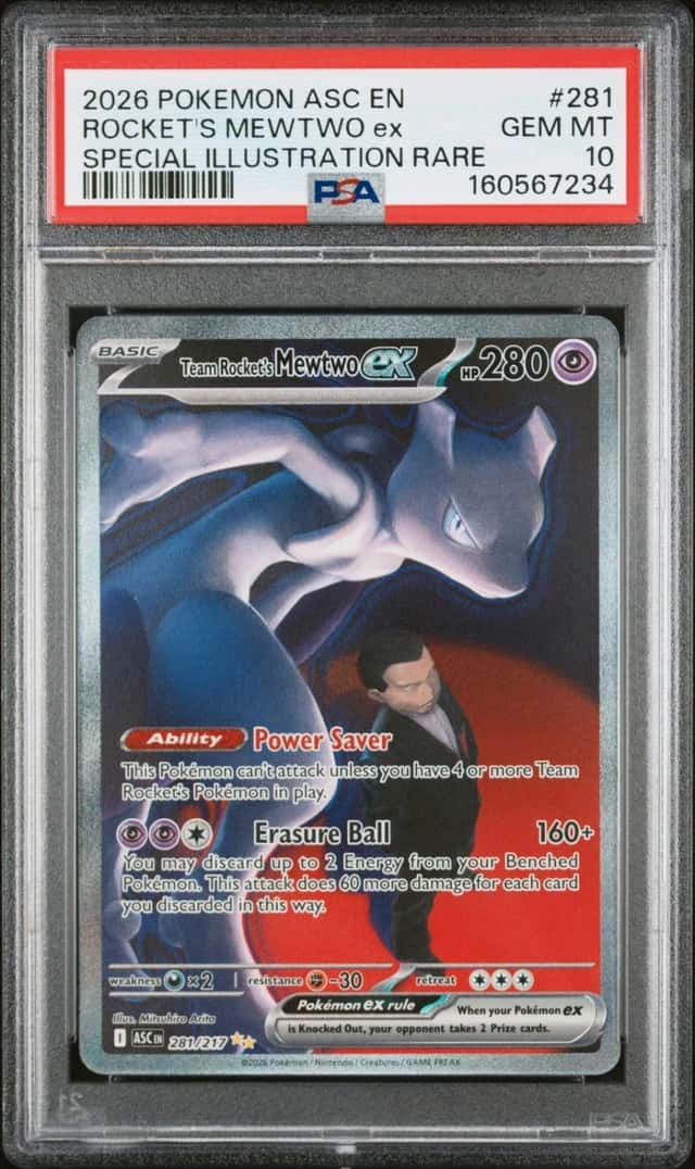 ROCKET'S MEWTWO ex