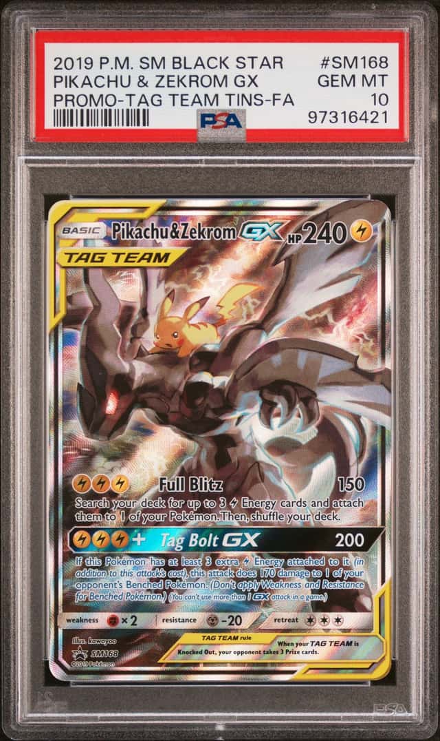 Pikachu & Zekrom GX