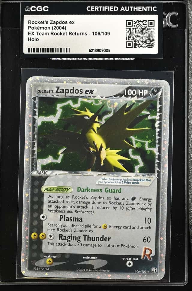 Rocket's Zapdos EX