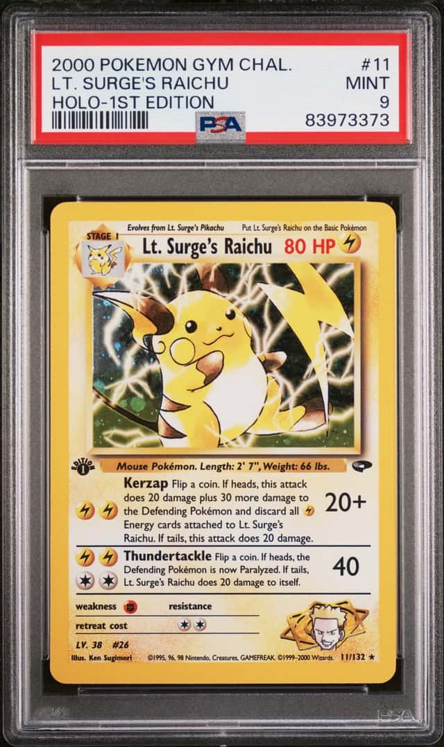 Lt. Surge's Raichu