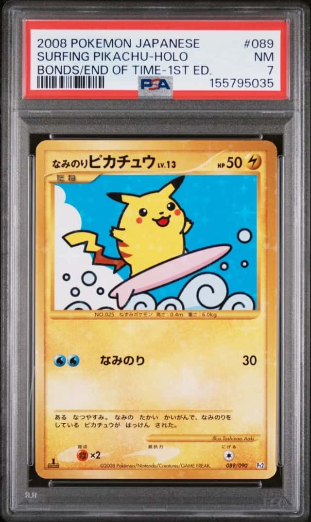 Surfing Pikachu