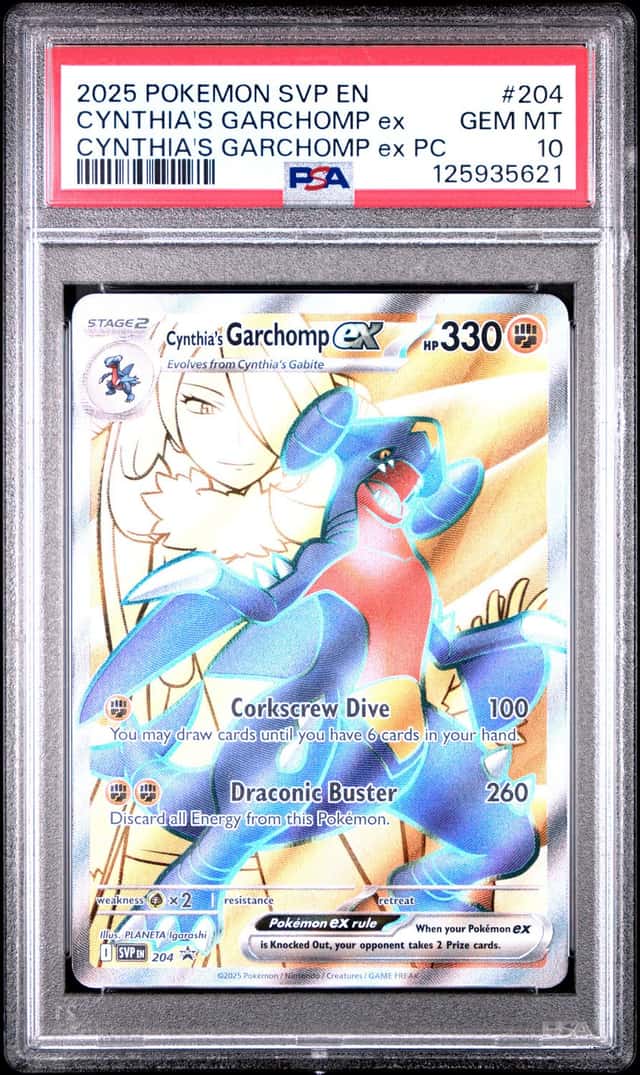 CYNTHIA'S GARCHOMP ex
