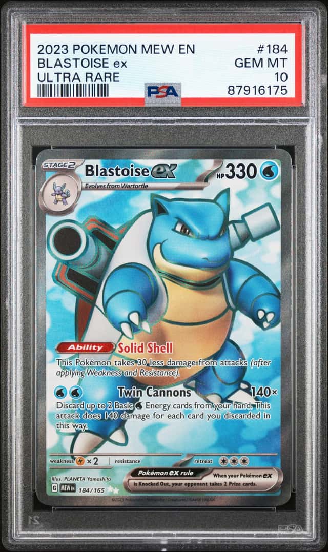 BLASTOISE ex