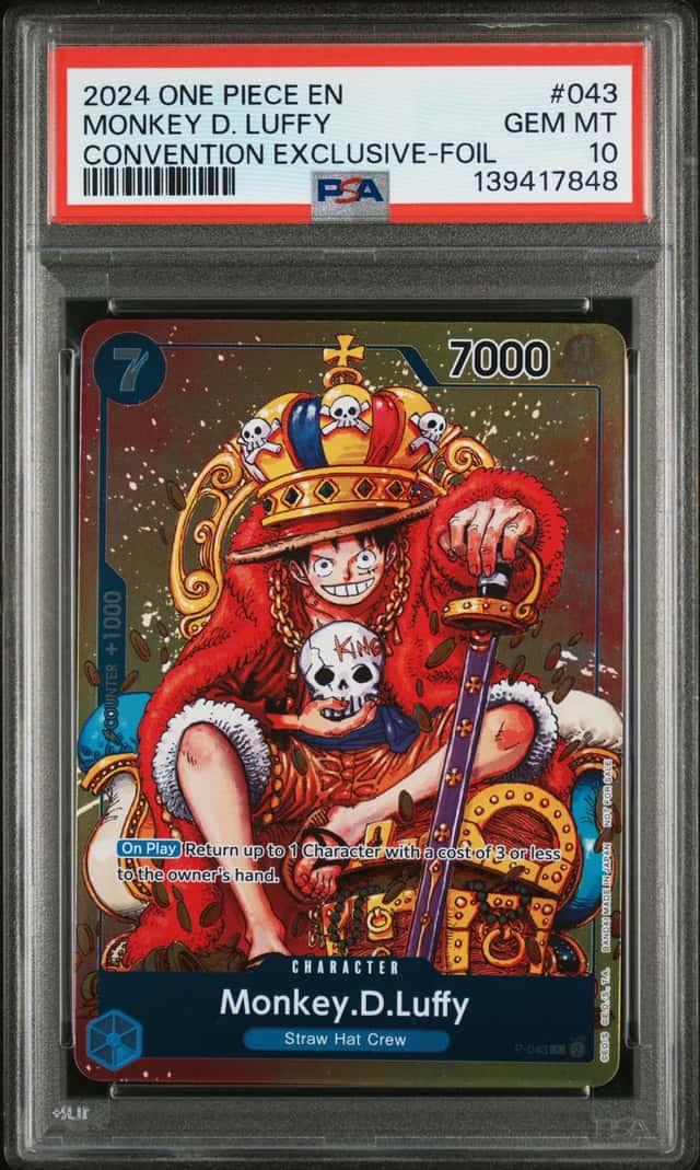 2024 One Piece Promo Convention Exclusive Foil Monkey D. Luffy #P-043
