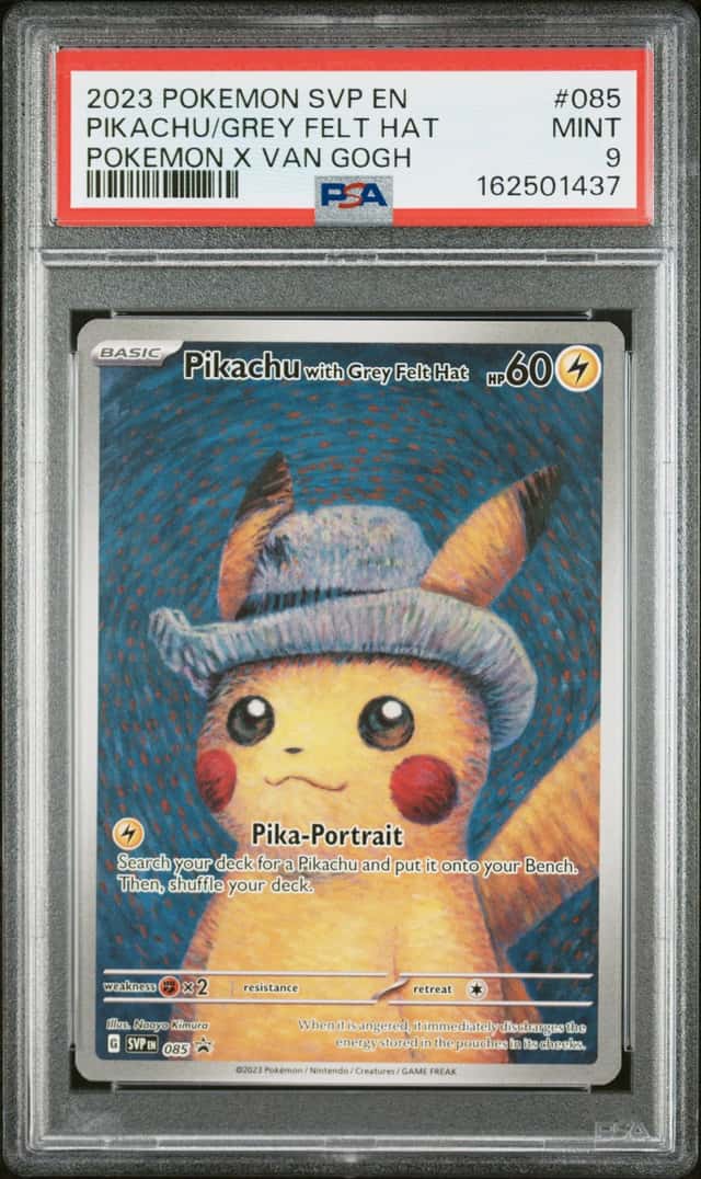 Pikachu/Grey Felt Hat