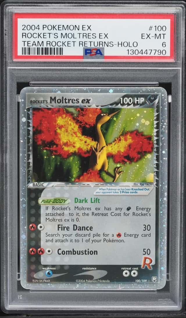 Rocket's Moltres EX