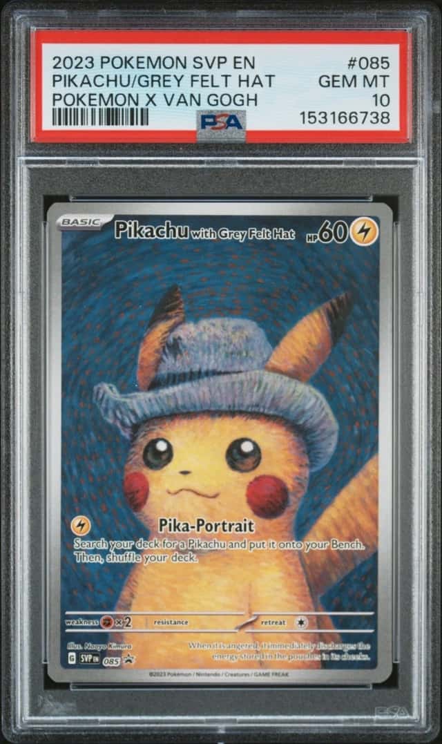 Pikachu/Grey Felt Hat