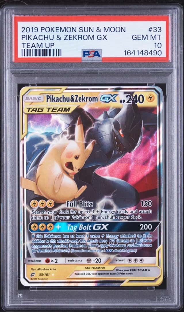 Pikachu & Zekrom GX