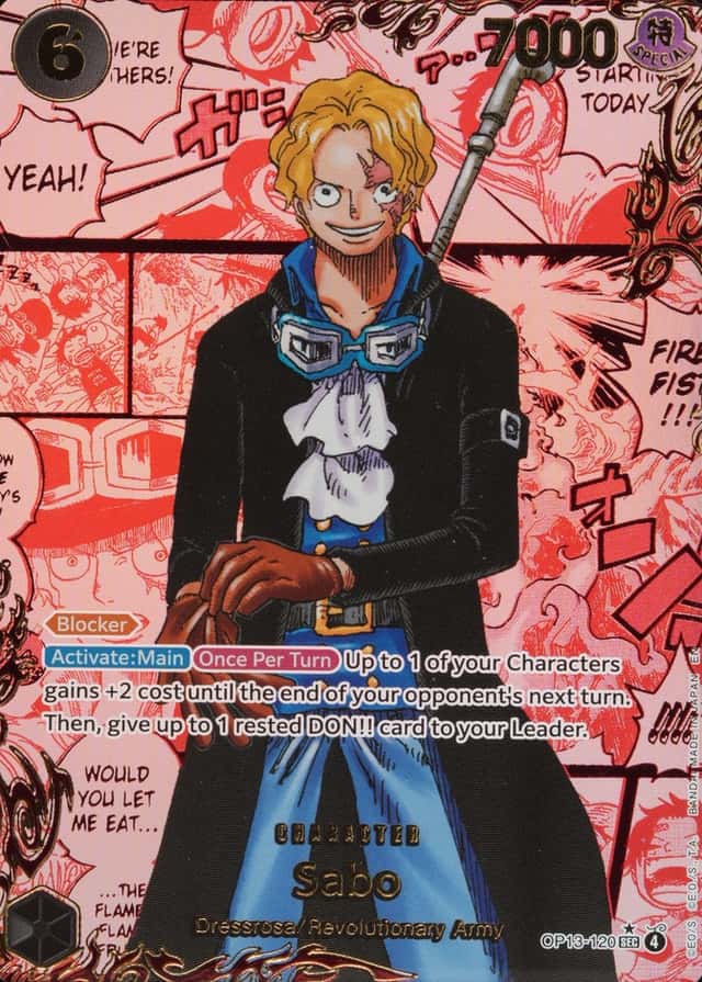 Op Red Manga Art