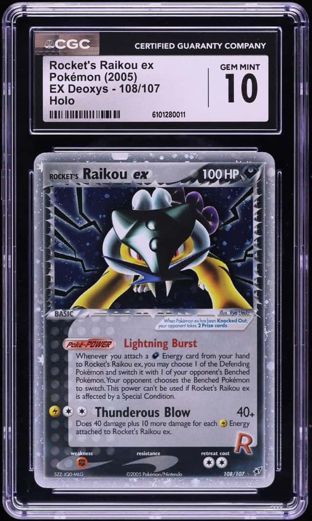 Rocket's Raikou ex