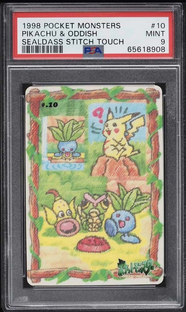 Pikachu & Oddish