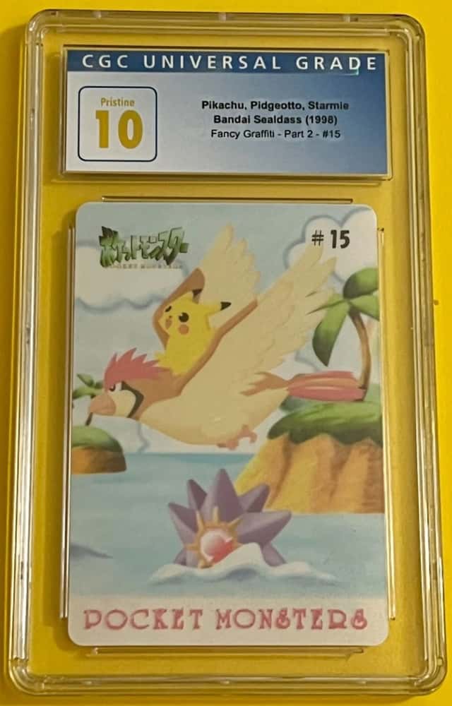 Pikachu, Pidgeotto, Starmie