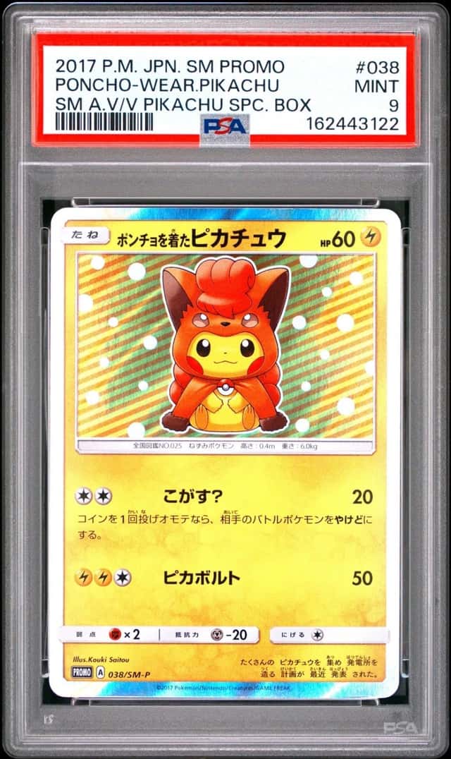 Poncho-wearing Pikachu