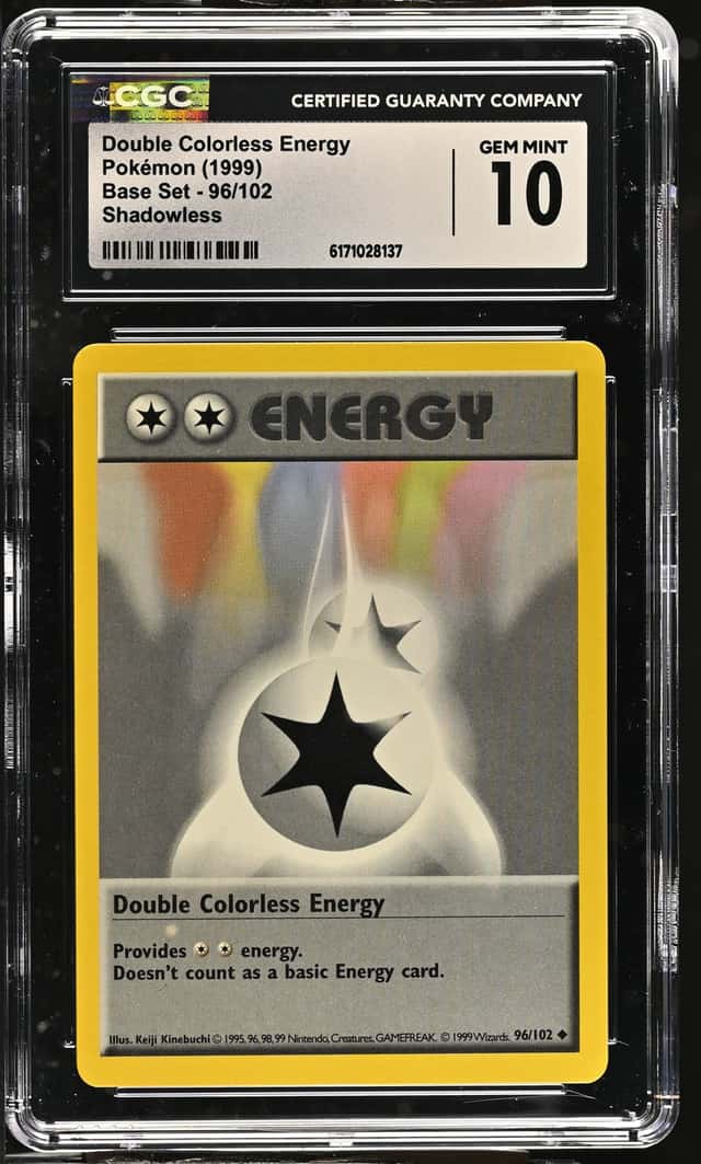 Double Colorless Energy