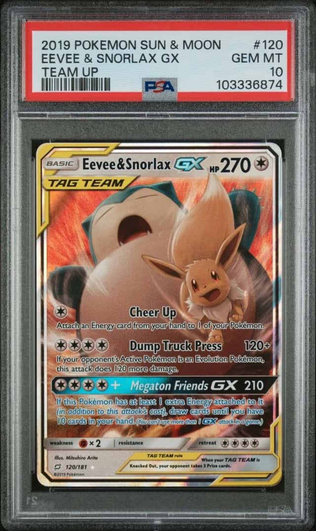 Eevee & Snorlax GX