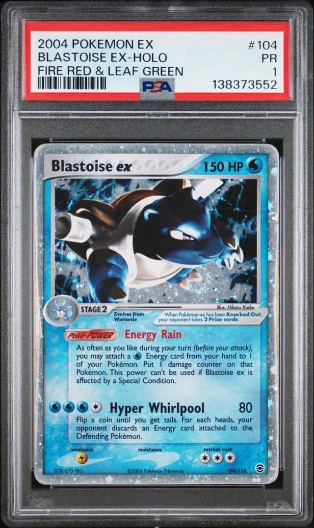 Blastoise EX
