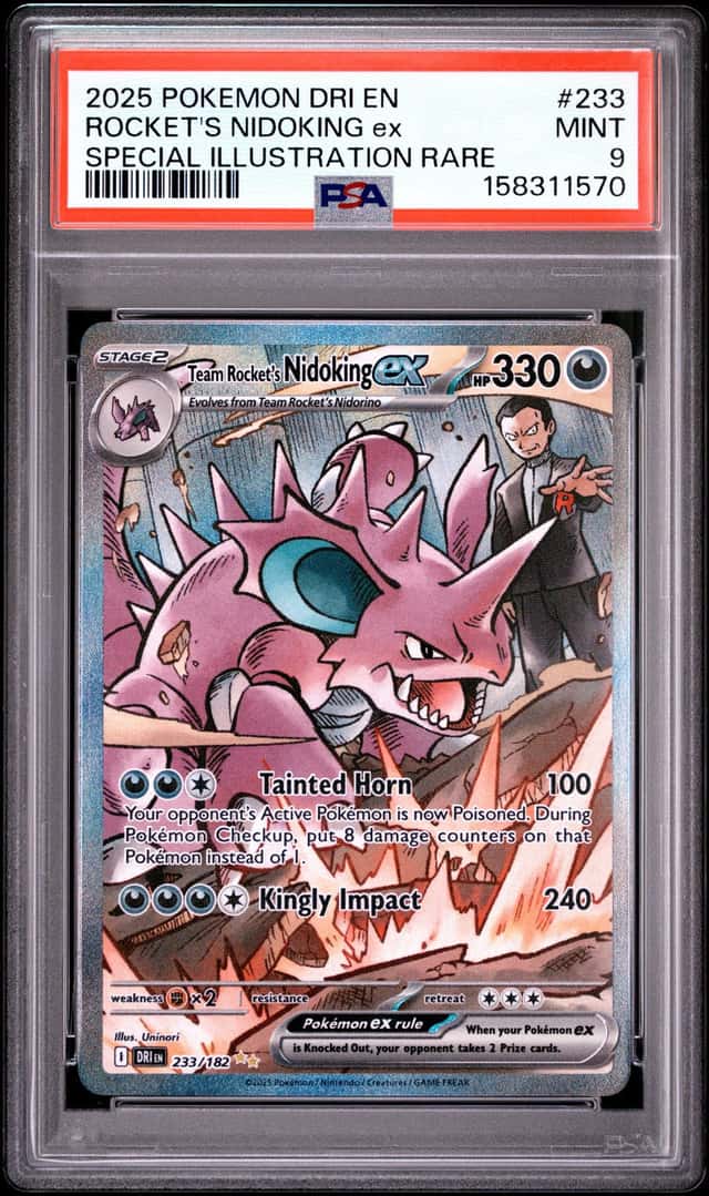 ROCKET'S NIDOKING ex