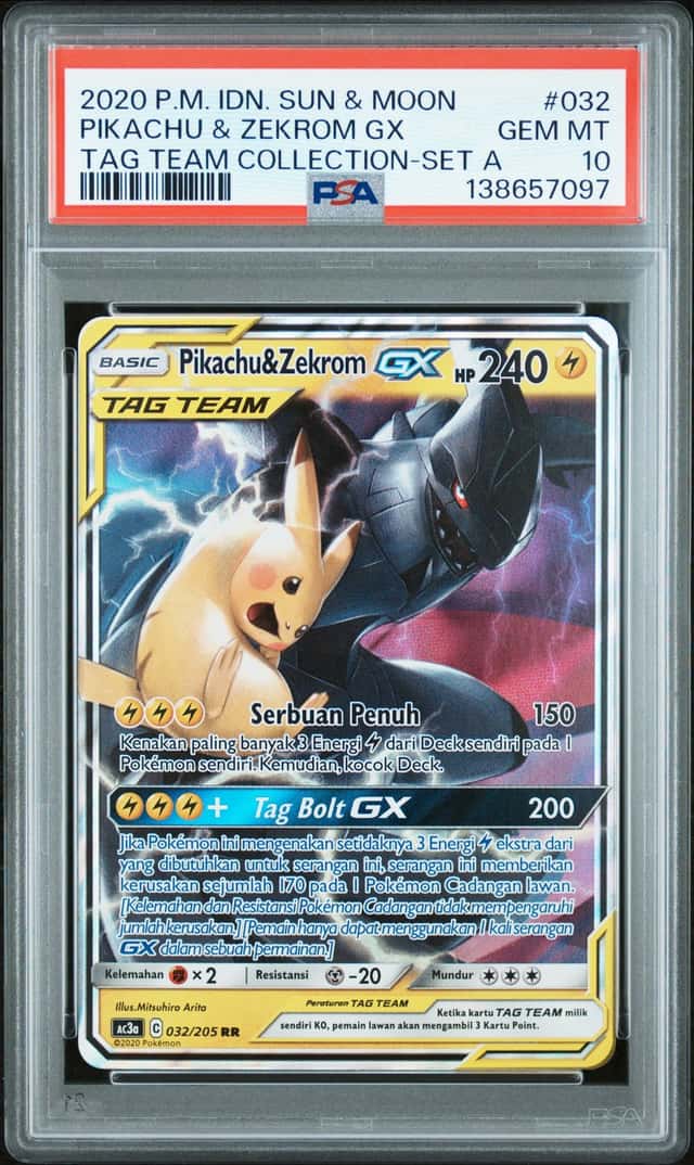 Pikachu & Zekrom GX