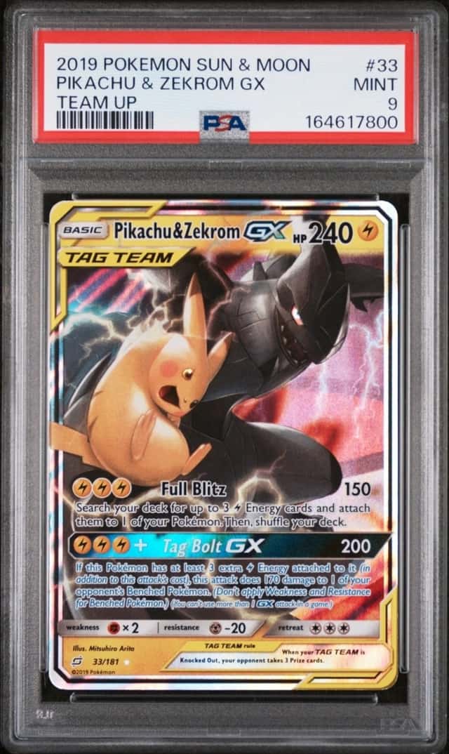 Pikachu & Zekrom GX